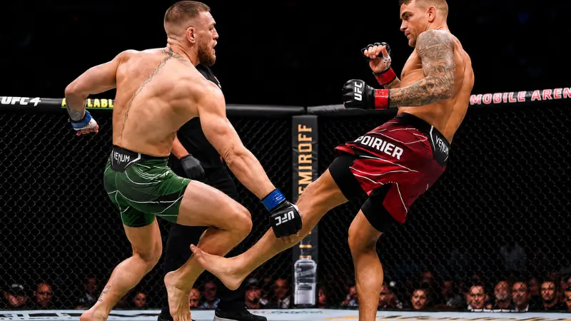 dustin Poirier vs conor mcgregor