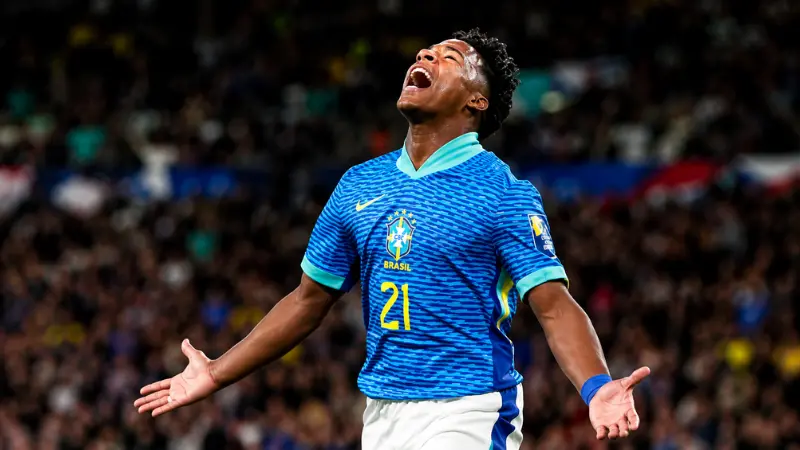 Endrick penyerang muda timnas Brasil