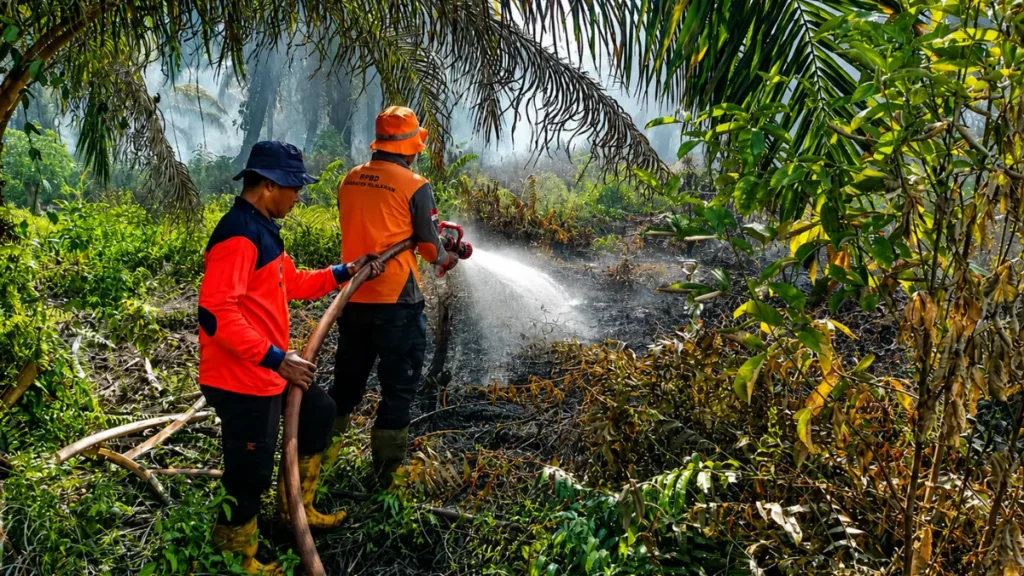 kebakaran lahan gambut rawa tripa aceh