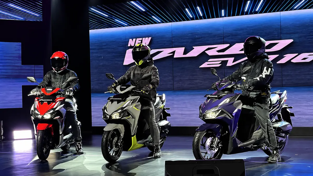Honda Vario EVO 160 dengan desain sporty dan aerodinamis terbaru di Indonesia.