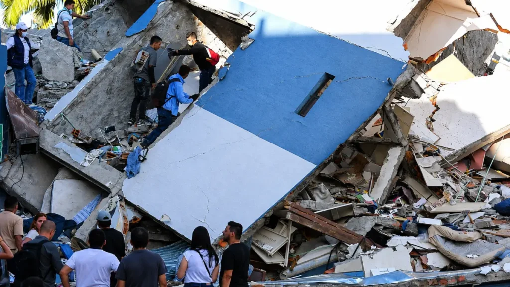Gempa Kolombia magnitudo 7,4 yang bersumber dari kedalaman sekitar 110 kilometer.