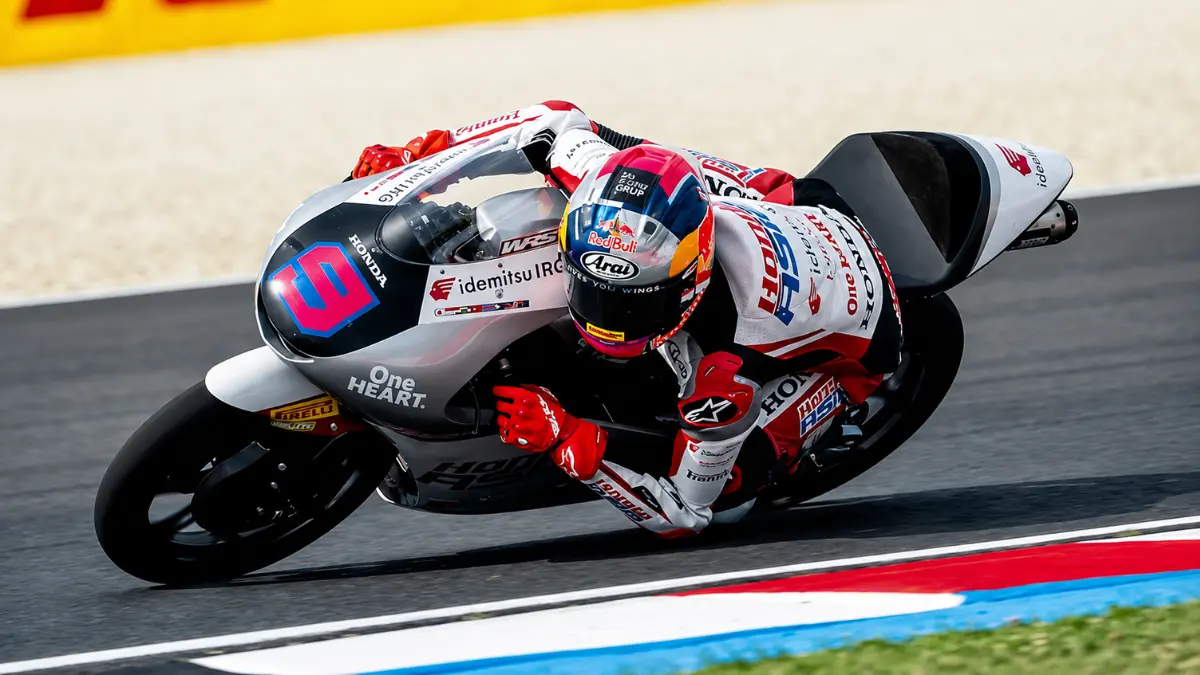 Veda Ega Pratama menempati posisi keenam klasemen Moto3 2026 setelah finis kesembilan di Moto3 Inggris.