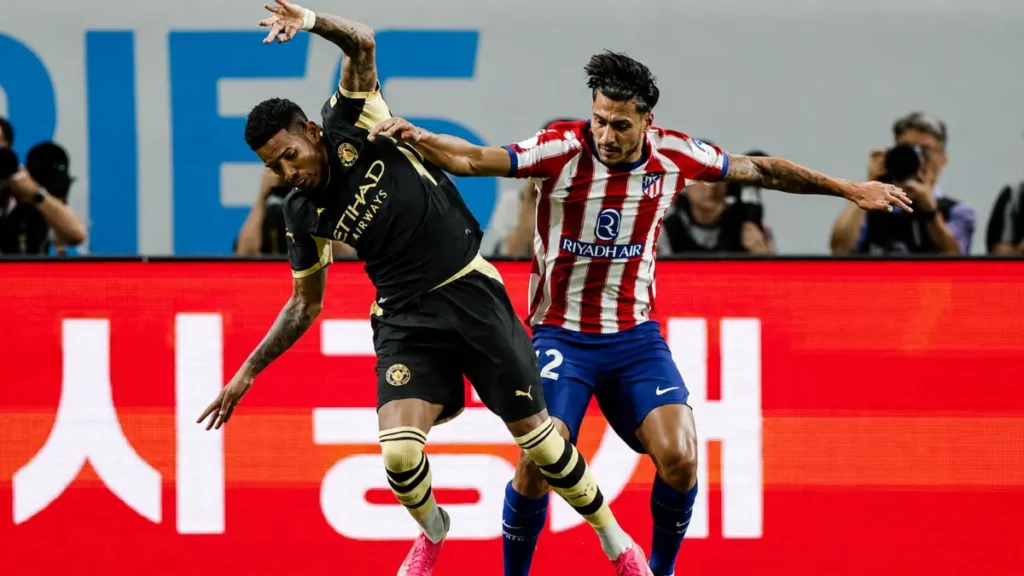 Manchester City comeback mengalahkan Atletico Madrid 3-1 dalam laga pramusim di Seoul, Korea Selatan.
