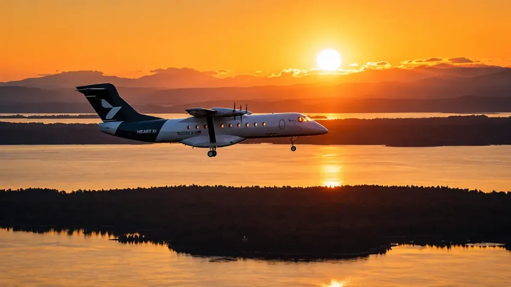 Pesawat listrik X1 buatan Heart Aerospace menyelesaikan penerbangan perdana selama 27 menit di New York, Amerika Serikat.