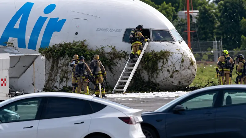 Bandara Internasional Miami menjadi lokasi kecelakaan pesawat kargo Boeing 767-300.