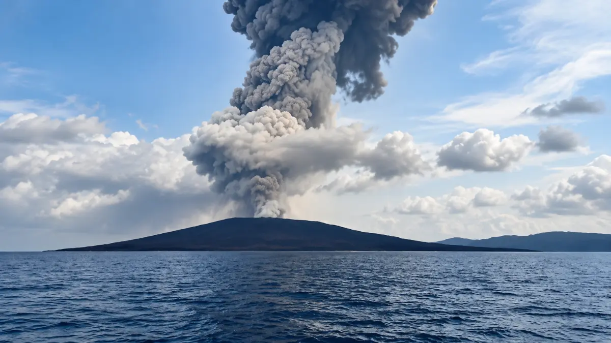 Sejumlah daerah menerapkan pembelajaran jarak jauh atau PJJ akibat sebaran abu vulkanik dari erupsi Gunung Anak Krakatau.