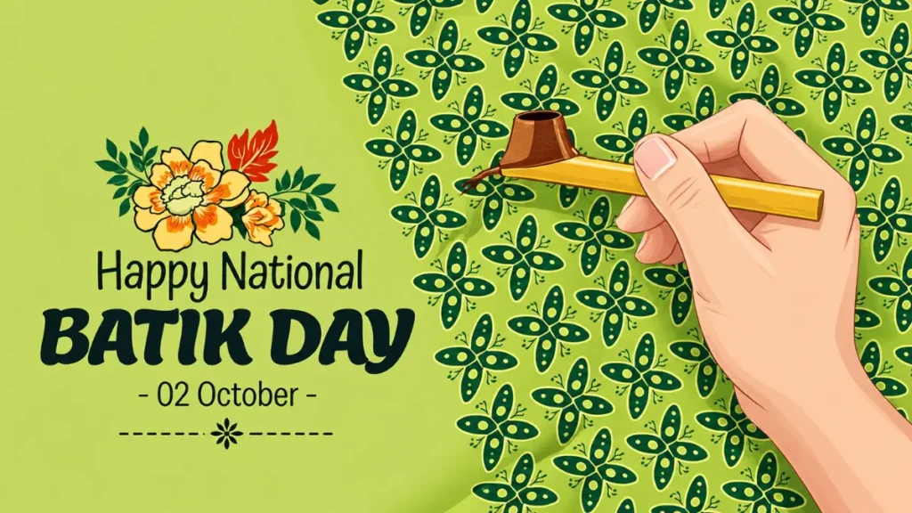Hari Batik Nasional 2026 diperingati pada Jumat 2 Oktober dengan tema Batik Berlayar.