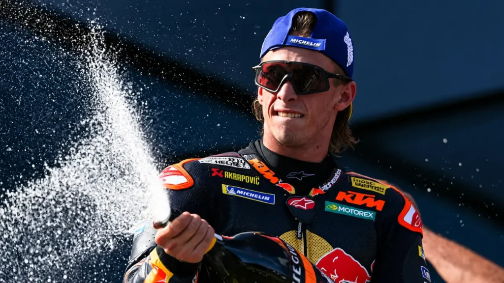 Pedro Acosta menjajal prototipe motor KTM MotoGP 2027 bermesin 850cc dan ban Pirelli di Austria.